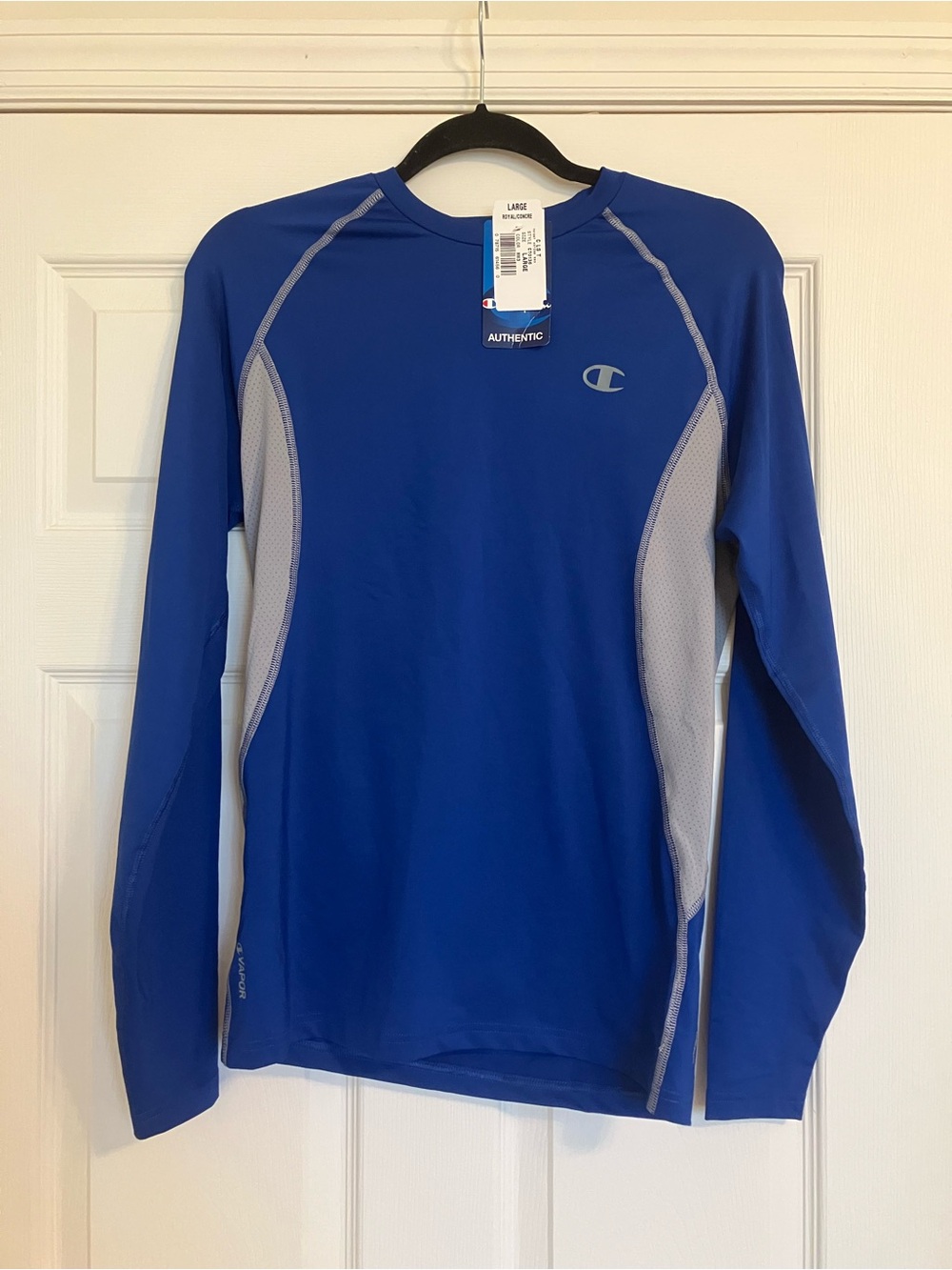 NWT Champion Vapor PowerFlex Long Sleeve Performance Top Size Large
